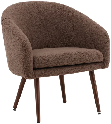 Venture Design Fotelis, Vanda Vienvietis Sofa, 63x75x68 cm, Ruda