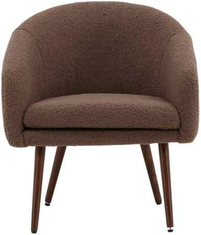 Venture Design Fotelis, Vanda Vienvietis Sofa, 63x75x68 cm, Ruda