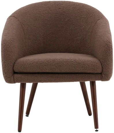 Venture Design Fotelis, Vanda Vienvietis Sofa, 63x75x68 cm, Ruda