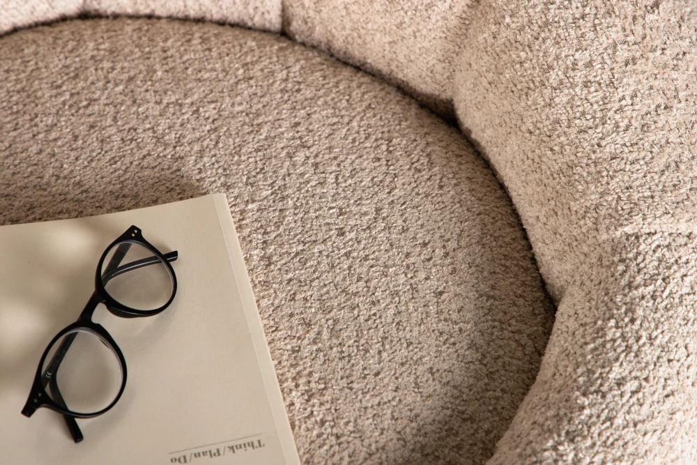 Venture Design Fotelis, Warren vieno sėdynės sofa, 80x72x77 cm, Bėžinės spalva