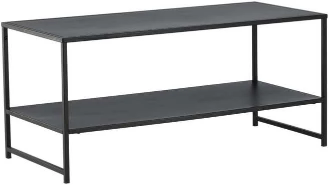 Venture Design Galiausias stalas, Plienas, 43x102 cm, Juodas