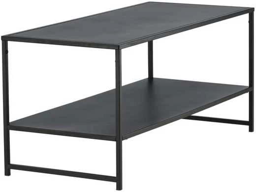 Venture Design Galiausias stalas, Plienas, 43x102 cm, Juodas