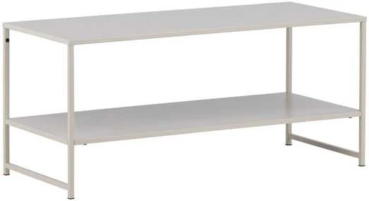 Venture Design Galiausias stalas, Plienas, 102x43 cm, kreminė