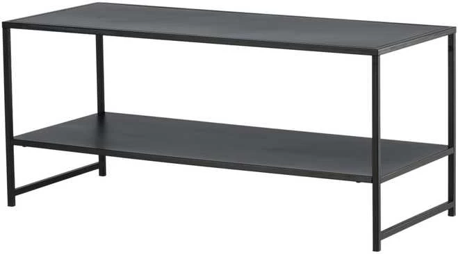 Venture Design Galiausias stalas, Plienas, 43x102 cm, Juodas