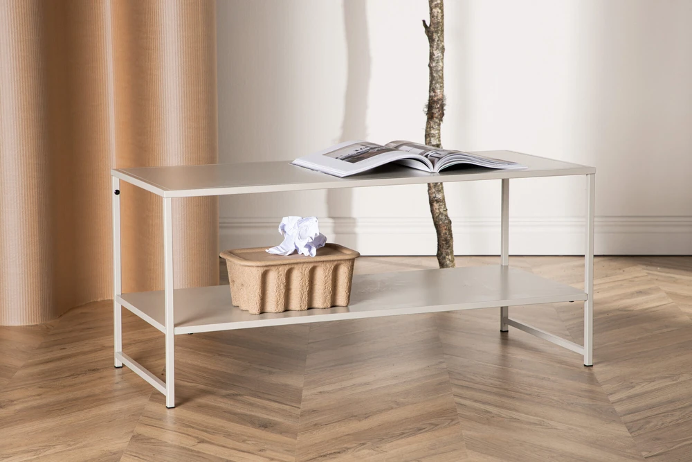 Venture Design Gėlių lentyna, plienas, smėlio spalvos