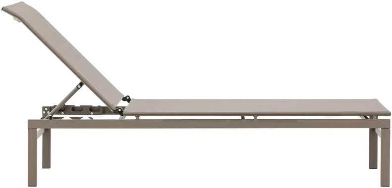 Venture Design Gultas Massimo 60x118 cm Smėlio spalvos Plienas