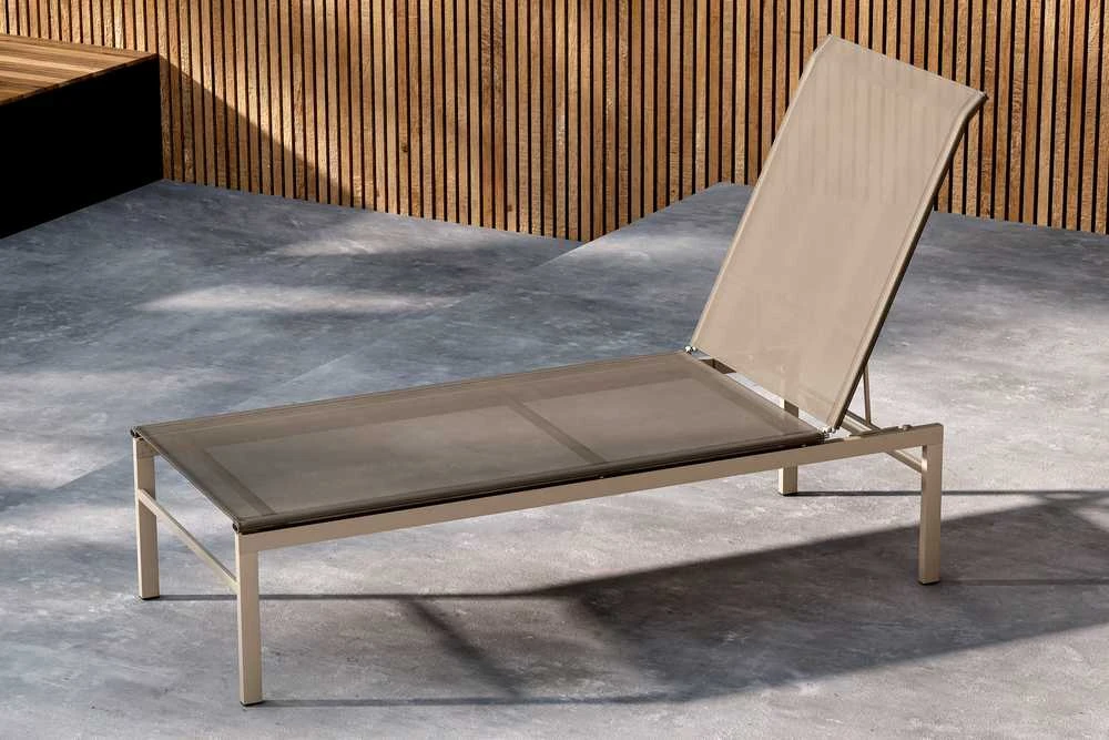 Venture Design Gultas Massimo 60x118 cm Smėlio spalvos Plienas