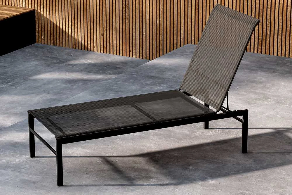 Venture Design Gultas Massimo 60x118x34 cm Juodas Plienas