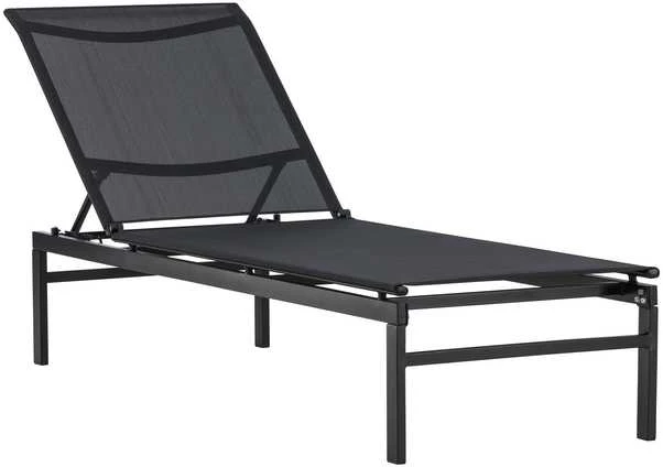Venture Design Gultas Massimo 60x118x34 cm Juodas Plienas