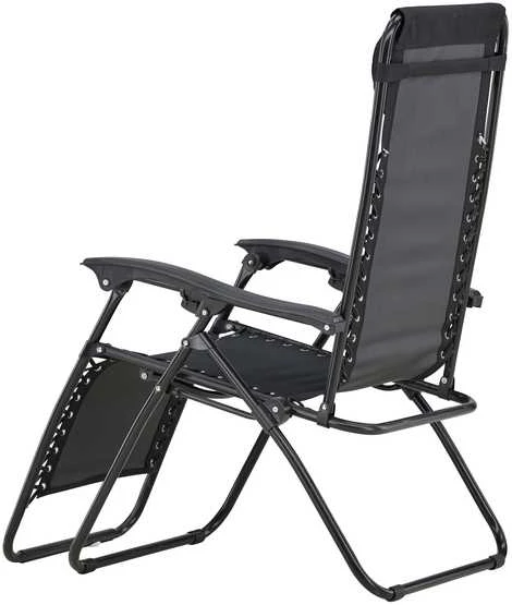 Venture Design Gultas saulės vonioms Vulcano 44x50 cm Juodas plienas