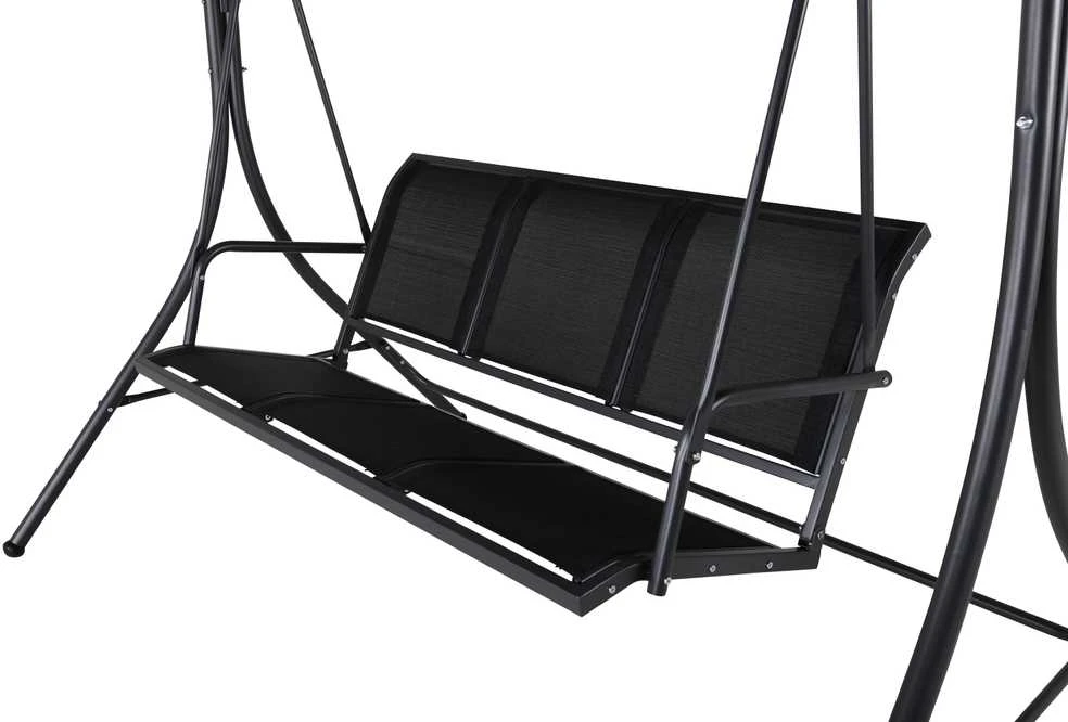 Venture Design Hamacas, Musse 3-asmenis Monteral, 130x163x204 cm, Juoda