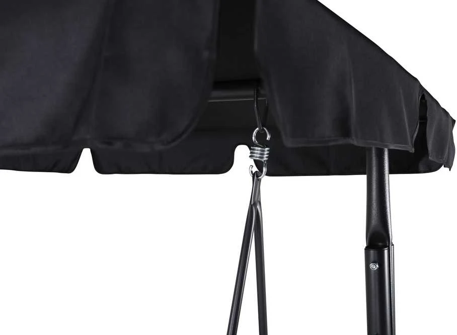 Venture Design Hamacas, Musse 3-asmenis Monteral, 130x163x204 cm, Juoda