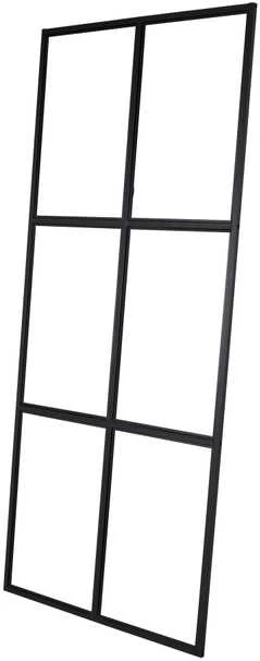 Venture Design Industrinis sieninis, 15354-888, 210x90 cm, Juodas