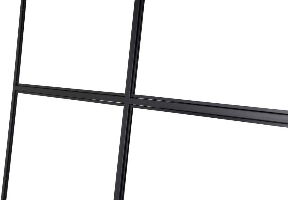 Venture Design Industrinis sieninis dekoras, Leif, 150x210 cm, Juodas
