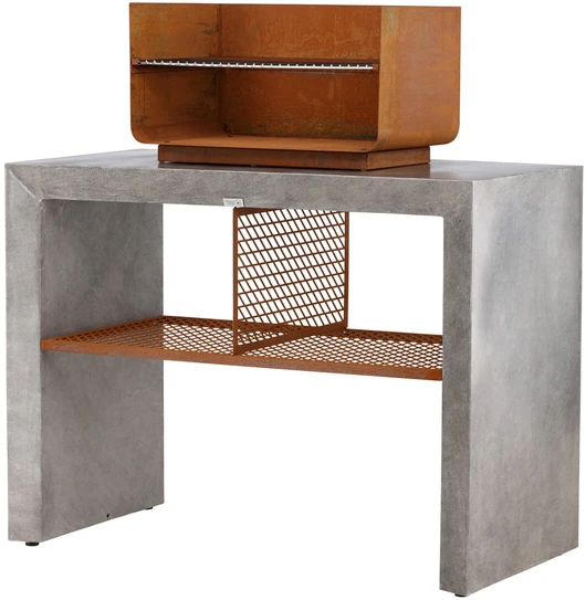 Venture Design Išorinė virtuvė, Velas, 90x120x60 cm, Pilka