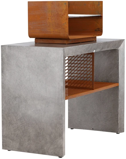 Venture Design Išorinė virtuvė, Velas, 90x120x60 cm, Pilka
