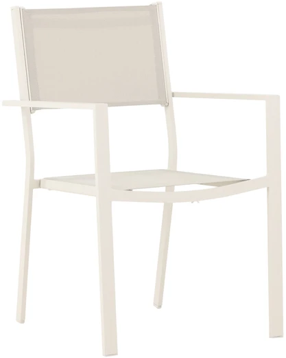 Venture Design Išorinis valgomasis kėdė, Copacabana, 61x56.5x88 cm, rusvai gelsvas