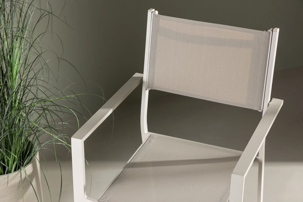 Venture Design Išorinis valgomasis kėdė, Copacabana, 61x56.5x88 cm, rusvai gelsvas