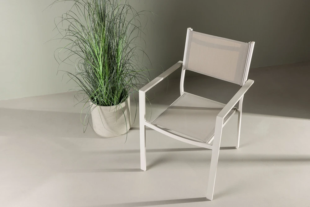 Venture Design Išorinis valgomasis kėdė, Copacabana, 61x56.5x88 cm, rusvai gelsvas