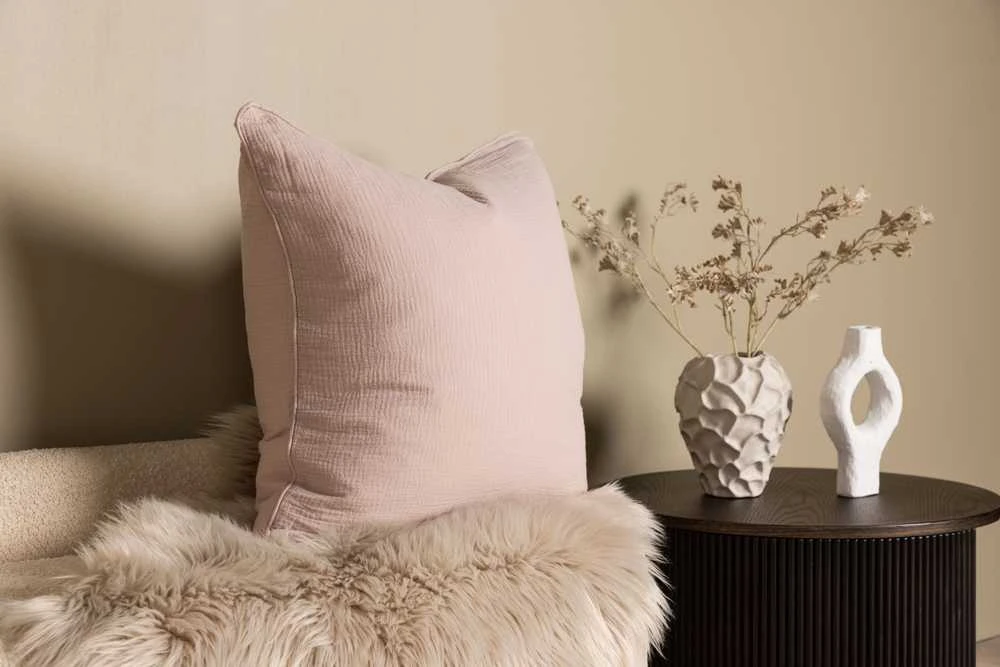 Venture Design Įvyniojimo užvalkalas, Tyra, 60x60 cm, Šviesiai rožinė