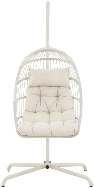 Venture Design Kabantis krėslas Trezza 51x51x60 cm smėlio spalvos plienas