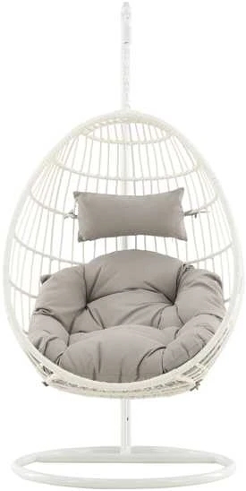 Venture Design Kabinama kėdė, Viga, 95x196x95 cm, Balta