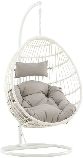 Venture Design Kabinama kėdė, Viga, 95x196x95 cm, Balta