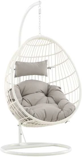 Venture Design Kabinama kėdė, Viga, 95x196x95 cm, Balta