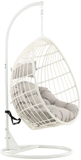 Venture Design Kabinama kėdė, Viga, 95x196x95 cm, Balta