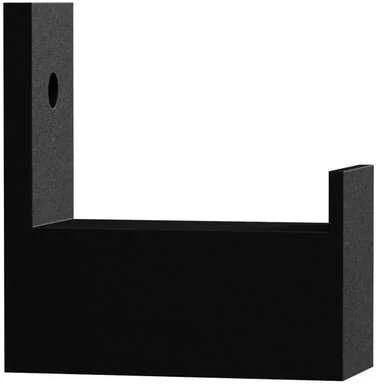 Venture Design Kabliukas, Nimes, 5.8x2.5x7.5 cm, Juodas