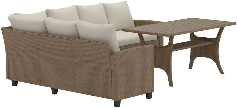 Venture Design Kampinė sofa Brentwood smėlio spalvos