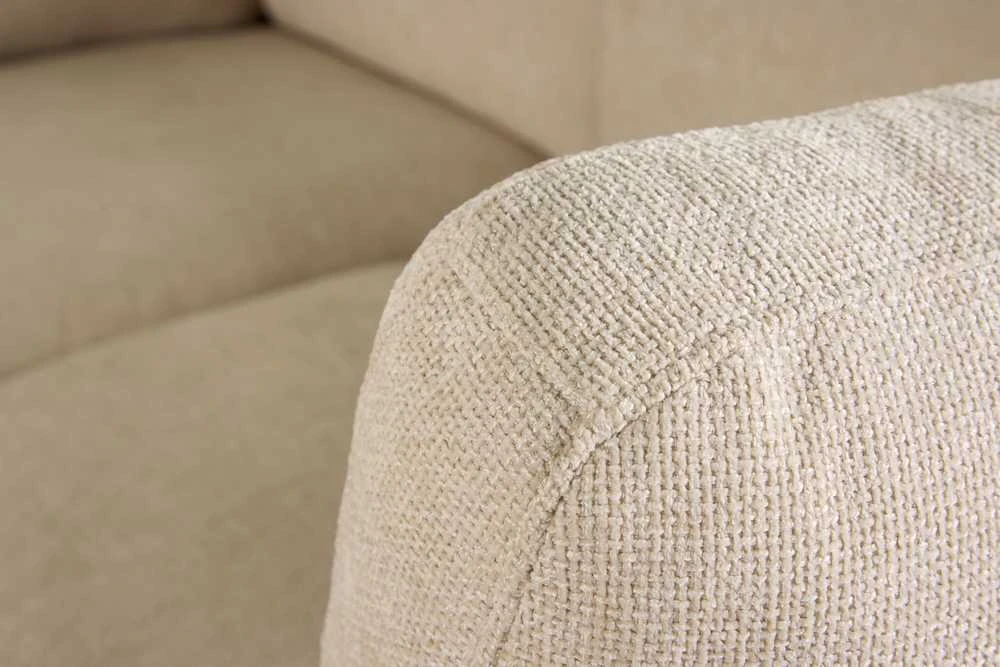 Venture Design Kampinė sofa Salerno smėlio spalvos