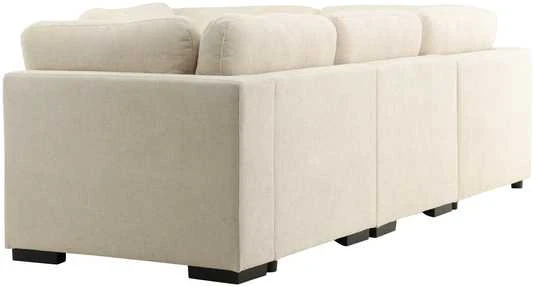 Venture Design Kampinė sofa Salerno smėlio spalvos