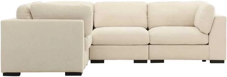 Venture Design Kampinė sofa Salerno smėlio spalvos