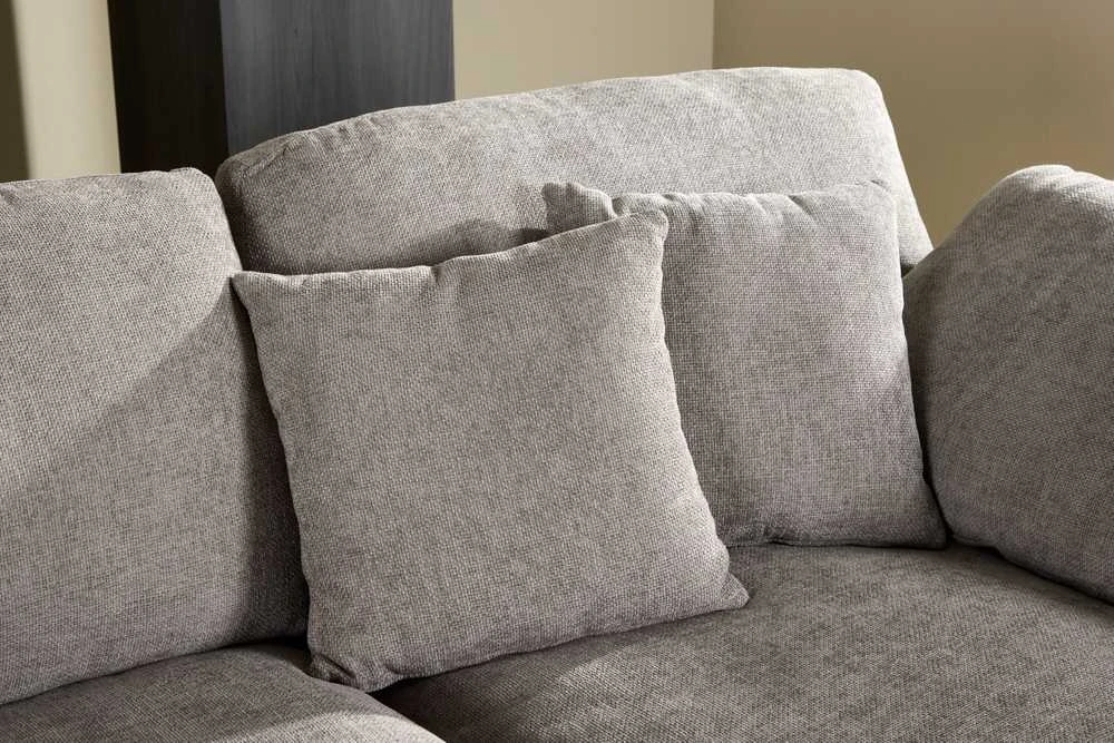 Venture Design Kampinis sofa, Amalfi, 304x182x89 cm, Tamsiai pilka