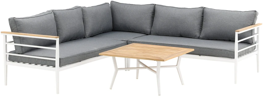 Venture Design Kampinis sofa, Meksika, 152x152 cm, Balta