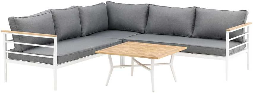 Venture Design Kampinis sofa, Meksika, 152x152 cm, Balta