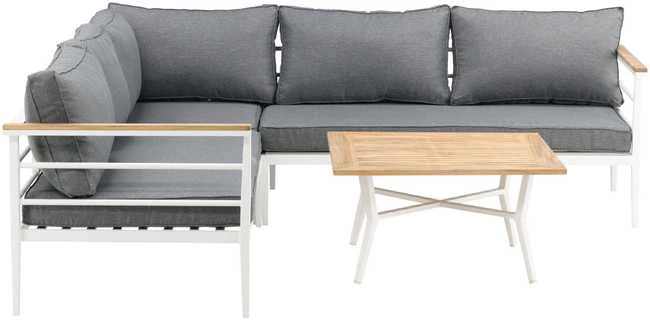 Venture Design Kampinis sofa, Meksika, 152x152 cm, Balta