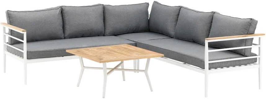 Venture Design Kampinis sofa, Meksika, 152x152 cm, Balta