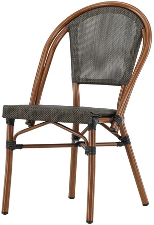 Venture Design Kavinės kėdė, Guarda 2 vnt., 57x50x85 cm, Juoda