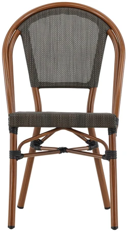 Venture Design Kavinės kėdė, Guarda 2 vnt., 57x50x85 cm, Juoda