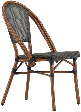 Venture Design Kavinės kėdė, Guarda 2 vnt., 57x50x85 cm, Juoda