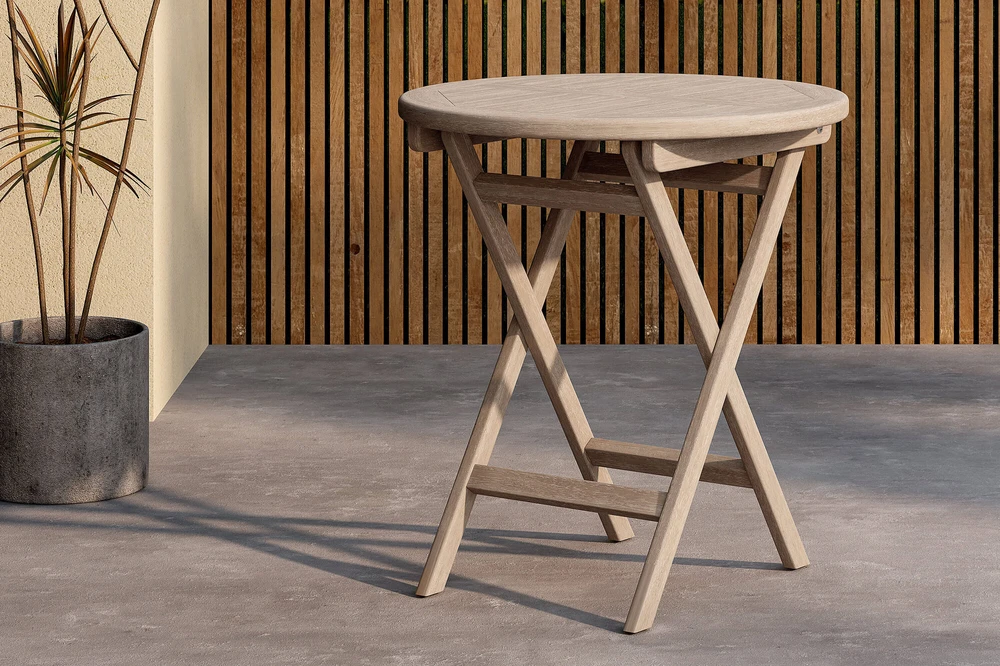 Venture Design Kavinės stalas 70 cm Baltasis tekas