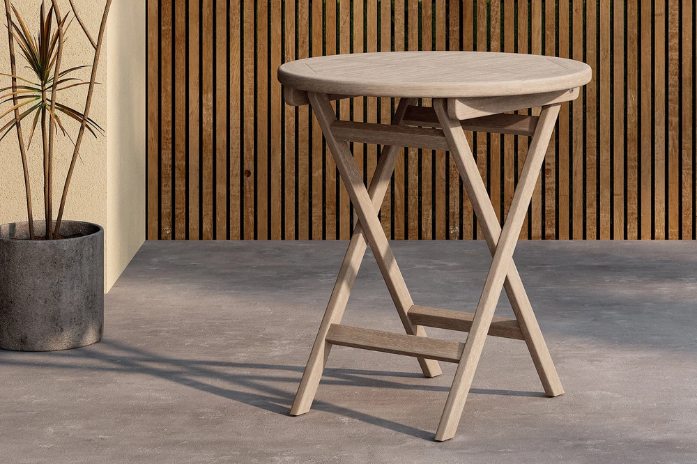 Venture Design Kavinės stalas 70 cm Baltasis tekas