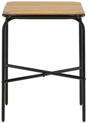 Venture Design Kavinės stalas, Holmbeck, 88x70x74 cm, Juodas