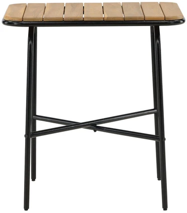Venture Design Kavinės stalas, Holmbeck, 88x70x74 cm, Juodas