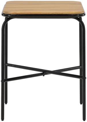 Venture Design Kavinės stalas, Holmbeck, 88x70x74 cm, Juodas