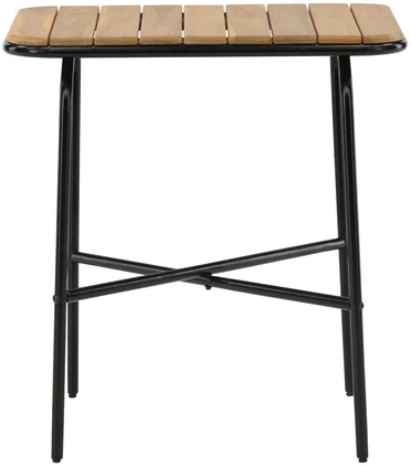 Venture Design Kavinės stalas, Holmbeck, 88x70x74 cm, Juodas
