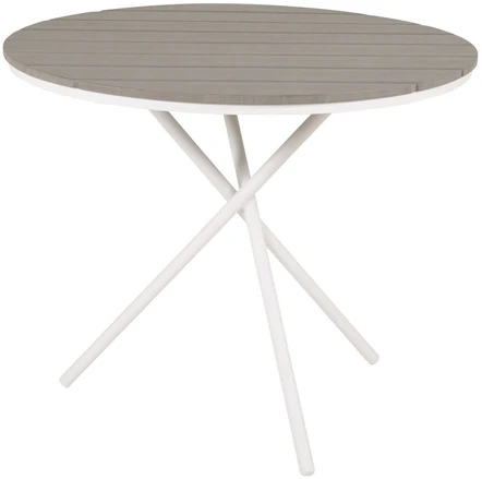Venture Design Kavinės stalas, Parma, ø90 cm, Pilka