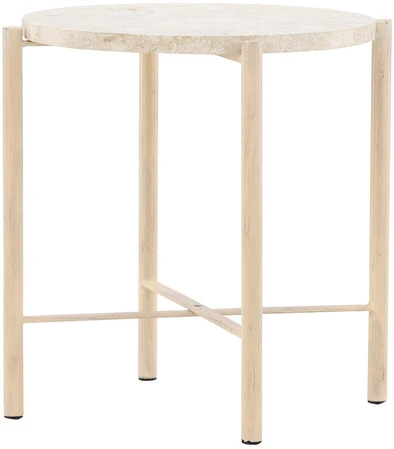 Venture Design Kavos stalas, Sandhamn, ⌀40 cm, Beždžio spalva